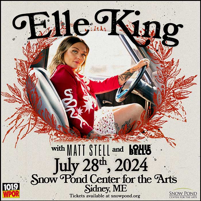 Elle King with Matt Stell and Louie Bello