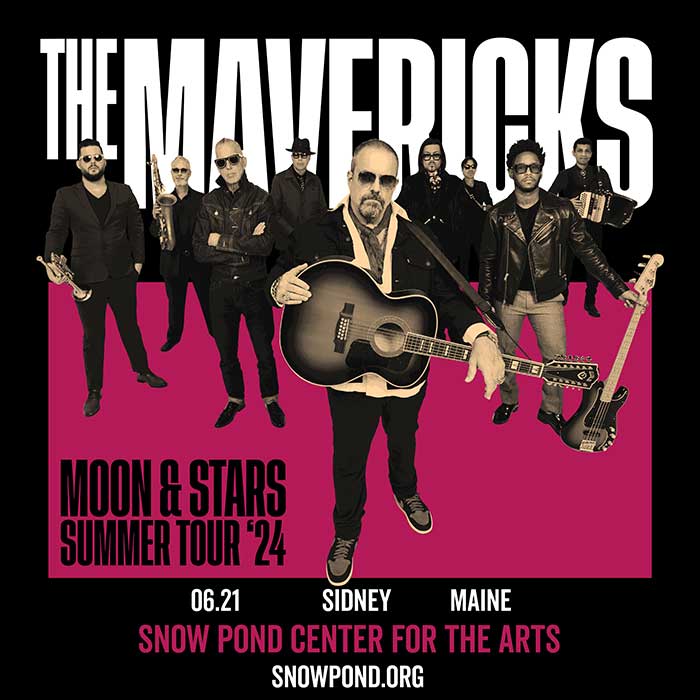 The Mavericks - Moon & Stars Summer Tour '24 - 6/21 Sidney Maine - Snow Pond Center for the Arts - Snowpond.org